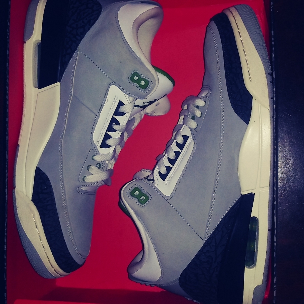 Jordan retro 3 "Chlorophyll"